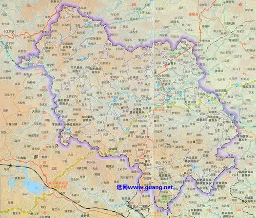毕节赫章地图全图,毕节赫章地图高清版下载户外资料网8264.com