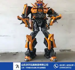 可穿戴变形金刚服装日照可穿戴变形金刚济升玩具厂家直销
