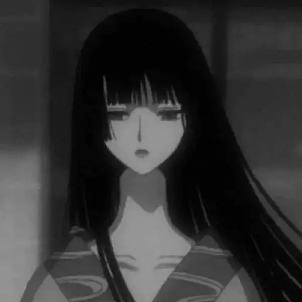 动漫头像超a的黑白男女头像
