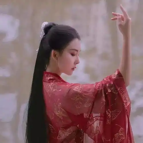 古风真人女头像
