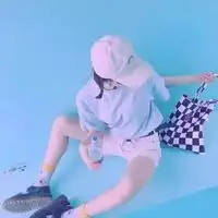 蓝色个性头像我爱你,到天荒地老
