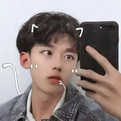 个性唯美的幸福中国风男生头像
