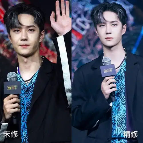 宋威龙皮肤状态吓死人10位男星未修生图,李现皮肤好滑,王一博长痘痘像泪痣
