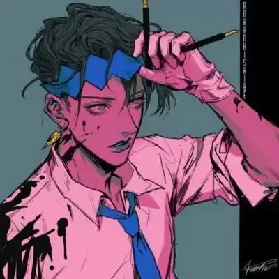 抖音超a漫画男女头像
